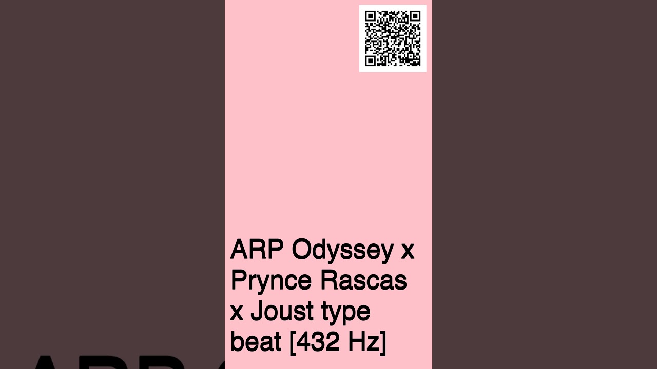 ARP Odyssey x Prynce Rascas x Joust type beat