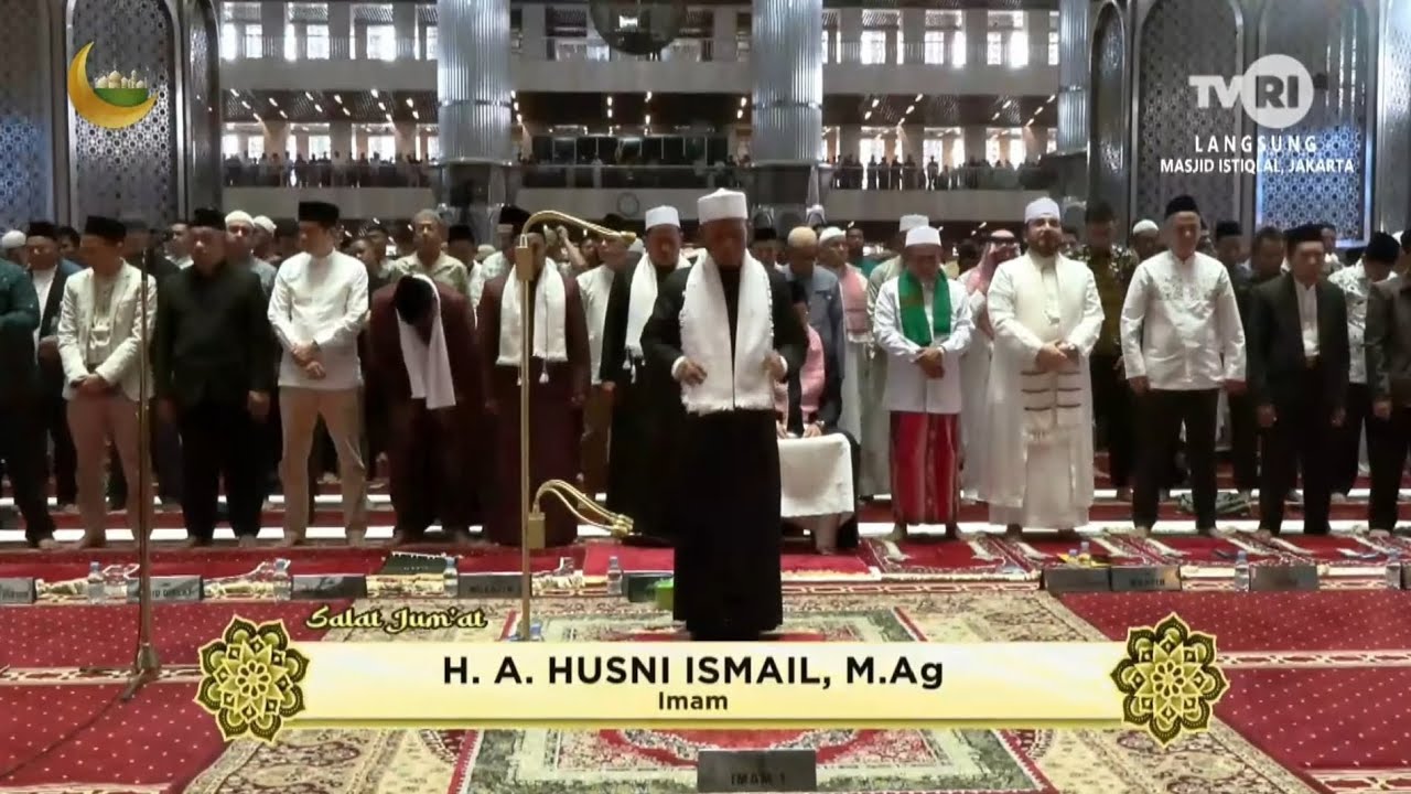 Sholat jumat masjid istiqlal jakarta | H. A. Husni Ismail, M.Ag | 28 Februari 2025