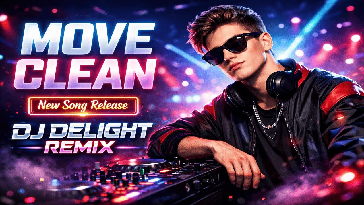 MOVE CLEAN 🔥 DJ Delight Remix | New EDM Club Drop 2026 | Viral DJ Song