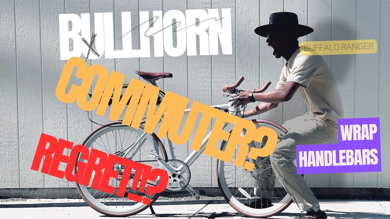 Six months journey with ebike commuter, swapping  mountain  to  bullhorn handlebar and wrap bar tape