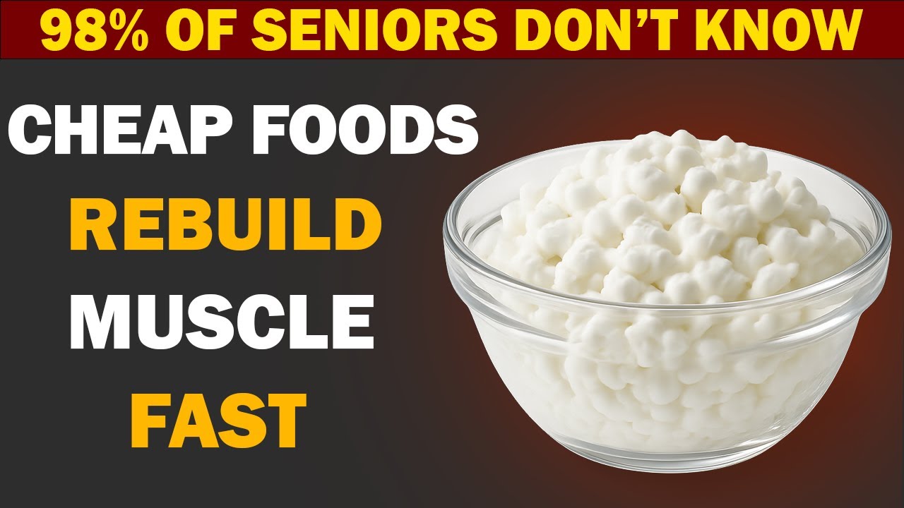 Over 60? Eat These 7 Cheap High-Protein Foods to Build Muscle Fast