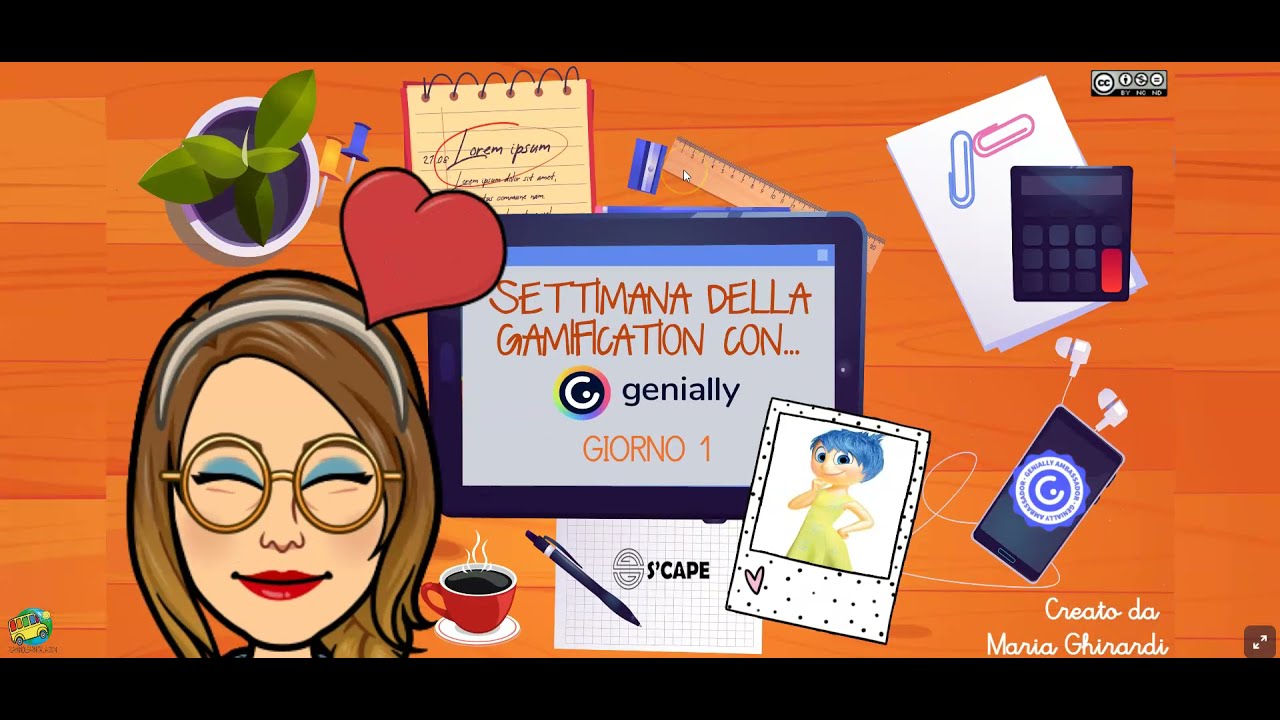 #GENIALLY SETTIMANA DELLA GAMIFICATION : IL GIOCO DELLE EMOZIONI