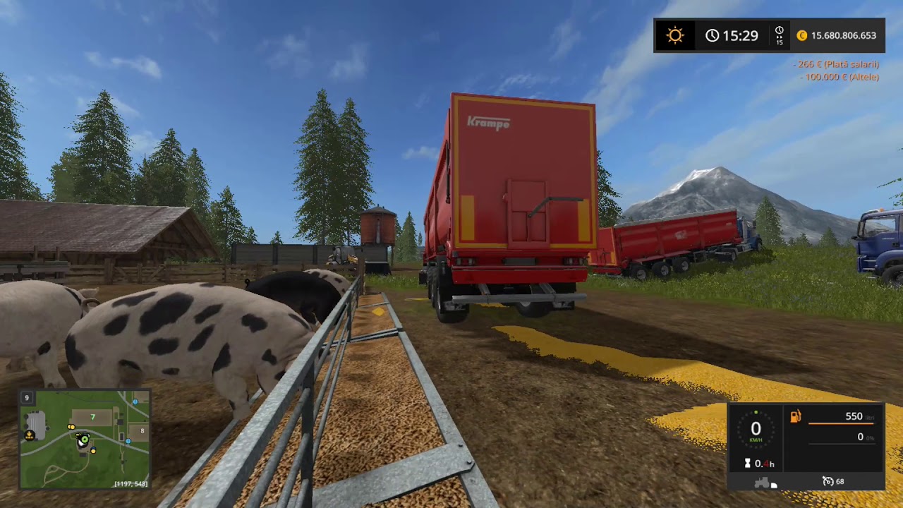 Farming Simulator 17 Ep:20 Refacem curat la porci