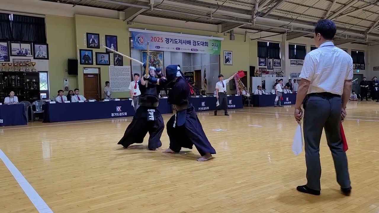 2025 경기도지사배 검도대회 OB대항전 정재석 (수원시청 OB)백:박성환(광명고B OB)홍