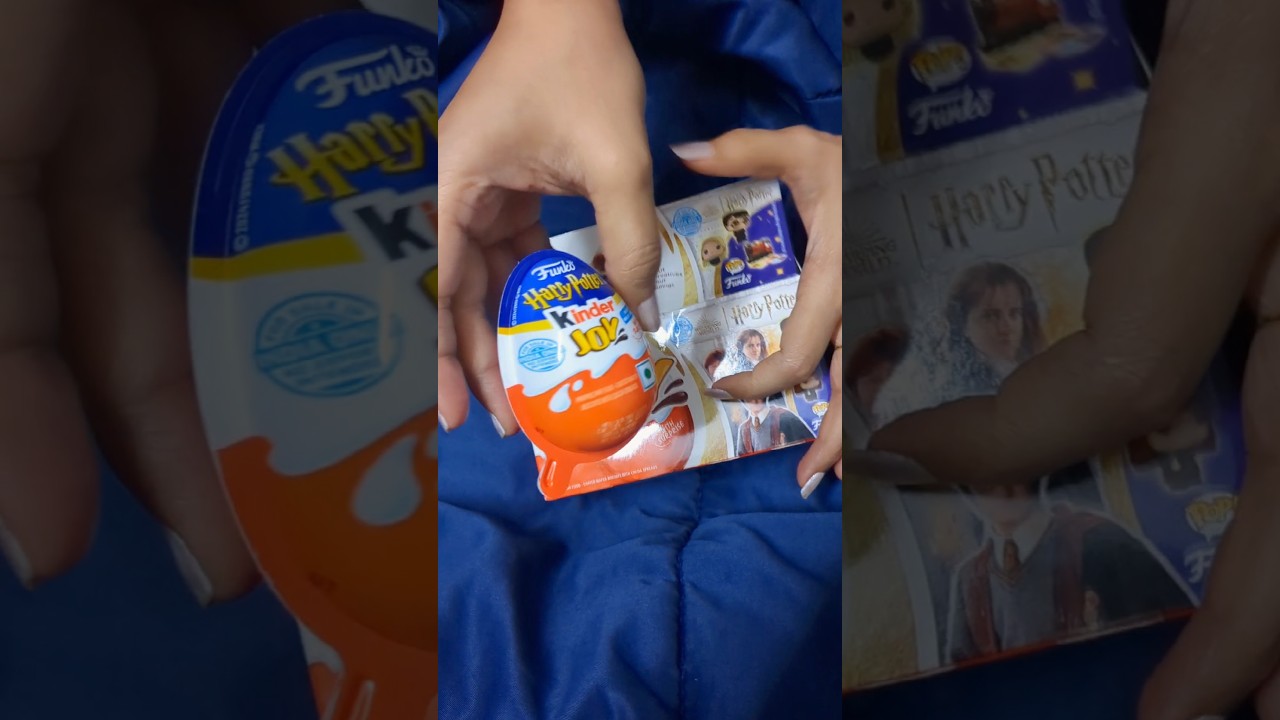 Kinder Joy x Harry Potter Unboxing ✨ ASMR ✨ #shorts #harrypotter #asmr