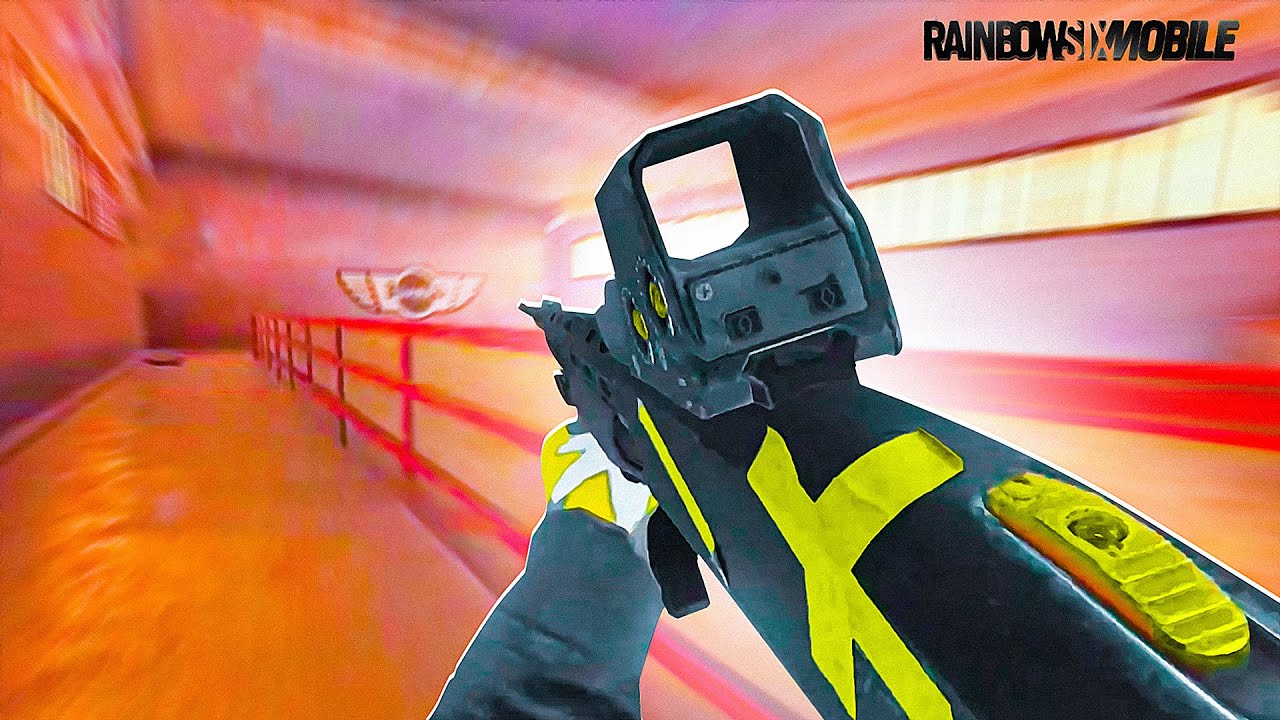 1 vs 5 Mute CLUTCH! | Rainbow Six Mobile