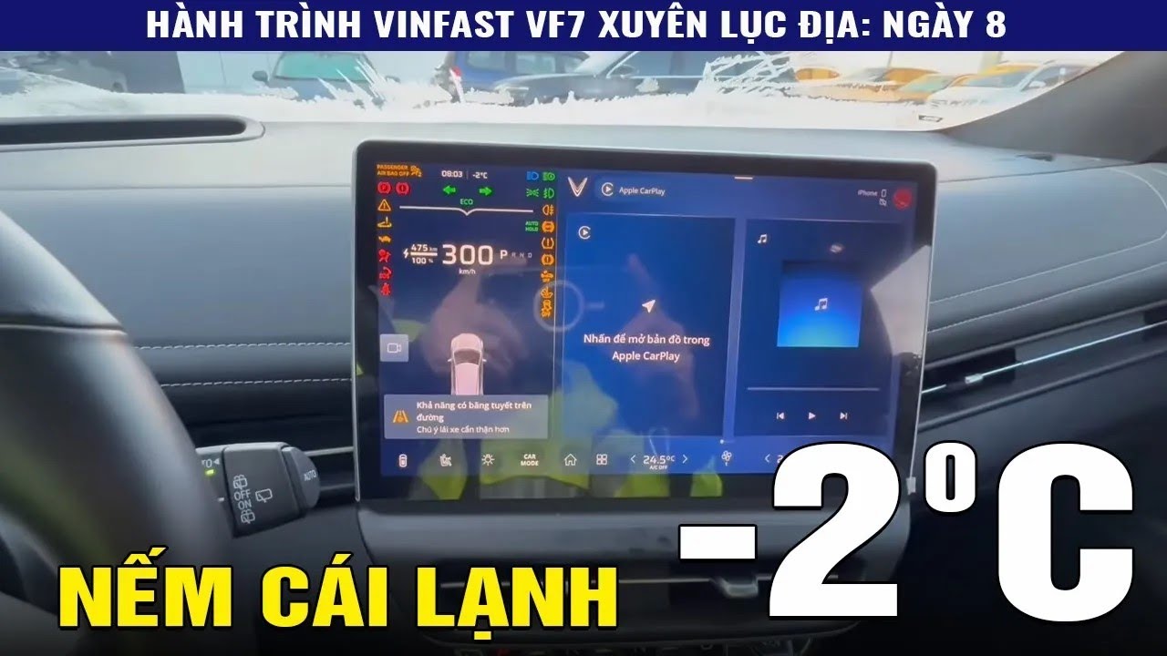 VF7 xuy&ecirc;n lục địa: Lần đầu Bảy B&eacute;o nếm nhiệt độ &acirc;m