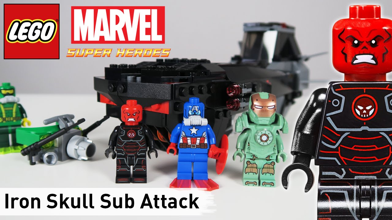 LEGO Marvel: Iron Skull Sub Attack (76048) - Brickworm