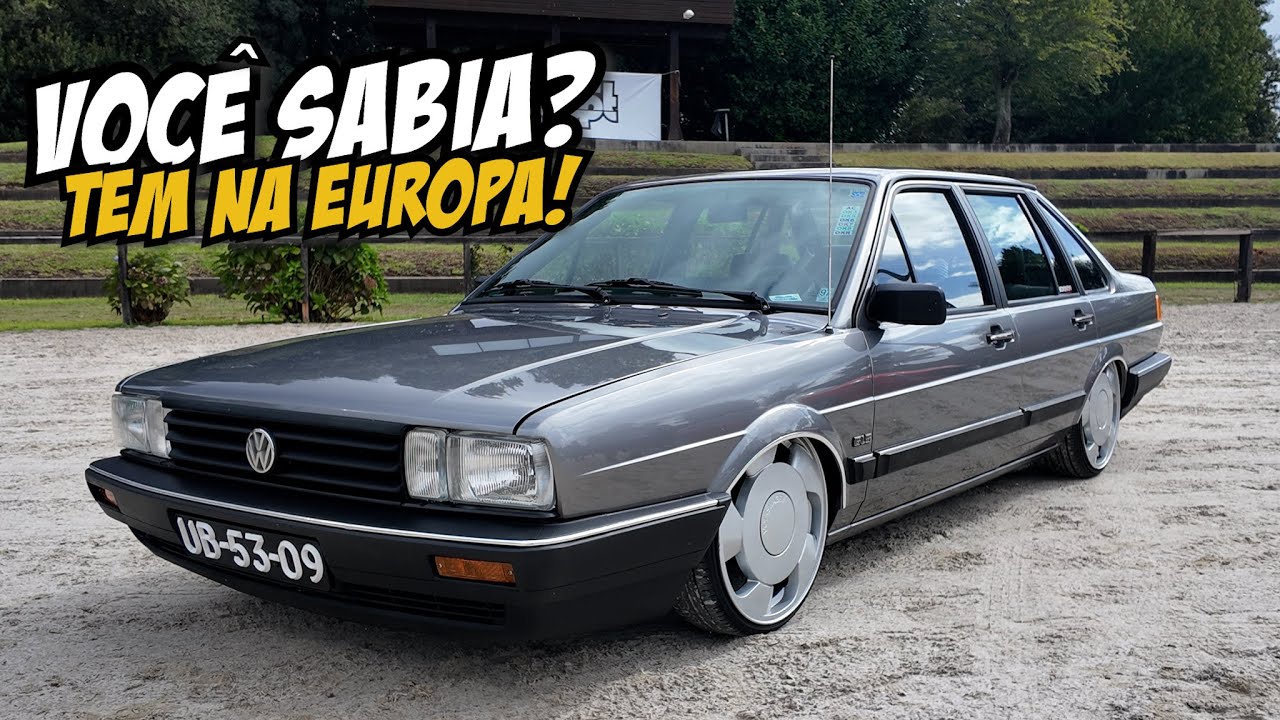 ISSO &Eacute; UM PASSAT! SANTANA QUADRADO EUROPEU - O QUE MUDA DO QUE &Eacute; VENDIDO NO BRASIL?