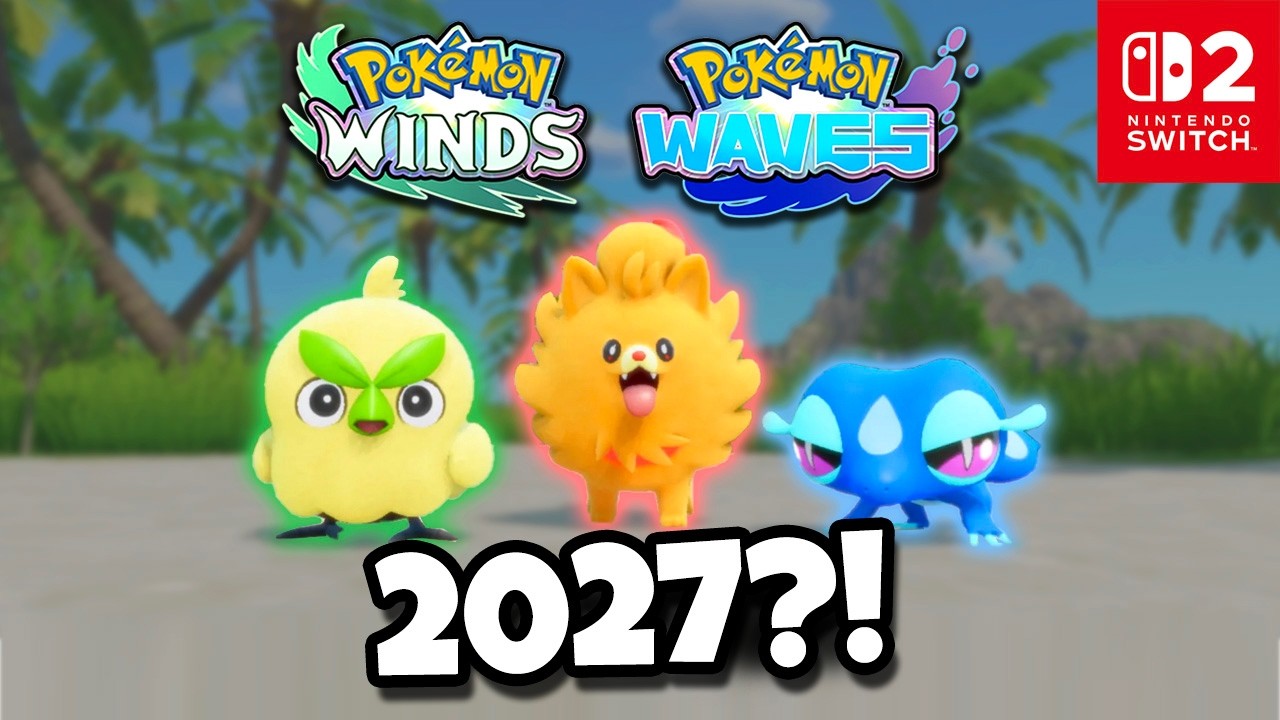GEN 10 ISN'T THIS YEAR?! | Pokemon Winds & Waves Impressions