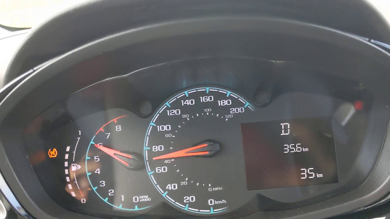 Chevrolet Spark 2020 0-110 km/h