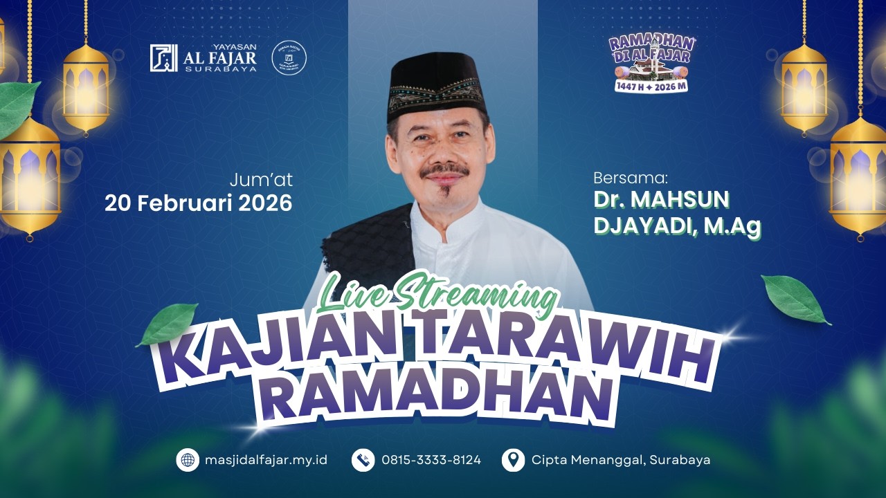 🔴LIVE TARAWIH RAMADHAN  | oleh Ustadz MAHSUN DJAYADI, M.Ag