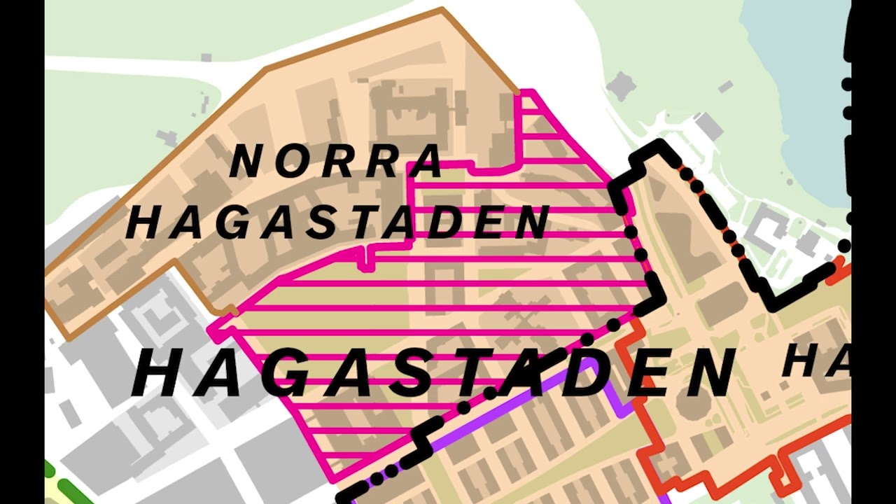 Första detaljplanen för Norra Hagastaden