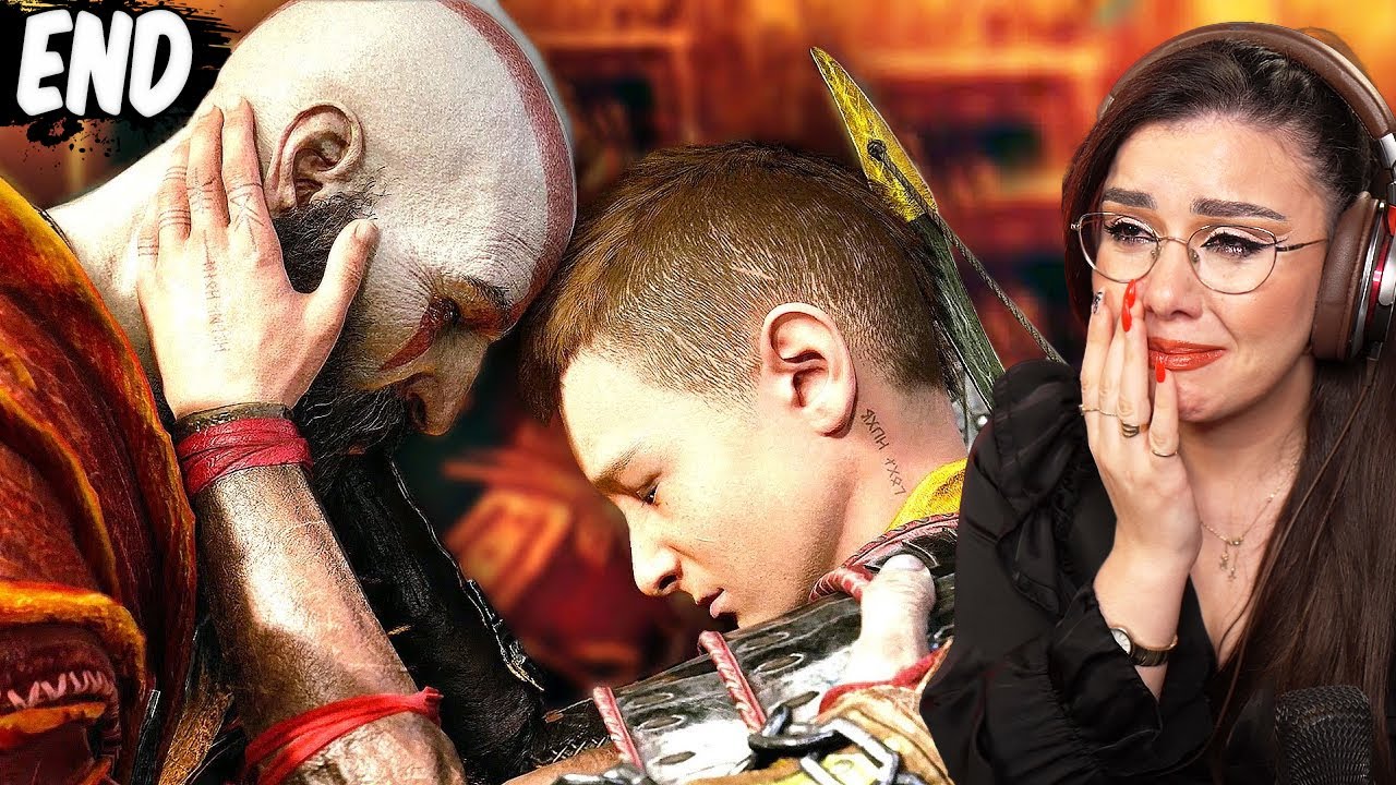 Реакция на концовку God of War Ragnarok 😥 Первое прохождение — Давайте поиграем, часть 36