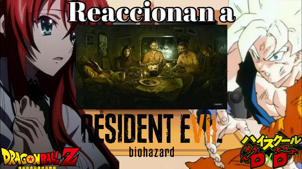 High School DxD-Issei + Dos invitados Reaccionan a Resident Evil 7 Gmv