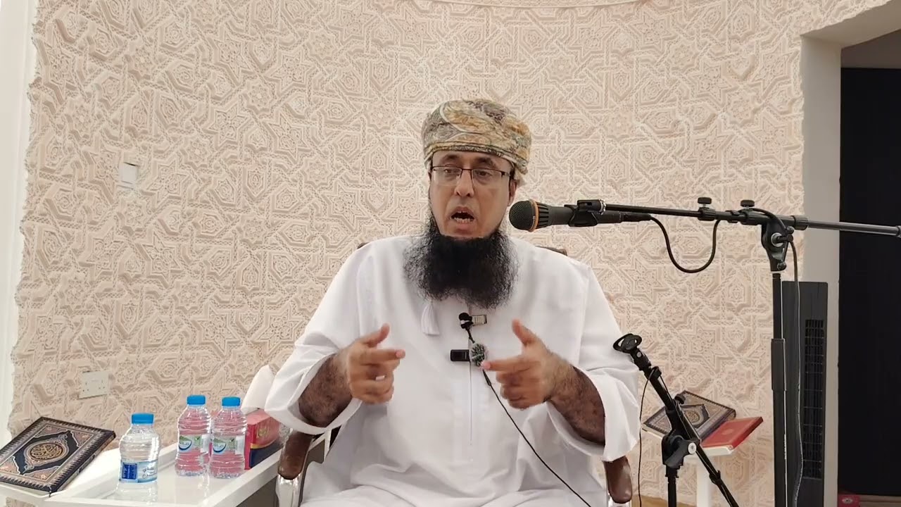 محاضرة للأستاذ ستاذ ناصر بن سالم الوائلي بعنوان على الله توكلت في مسجد الفرقان بالمعبيلة الجنوبية.