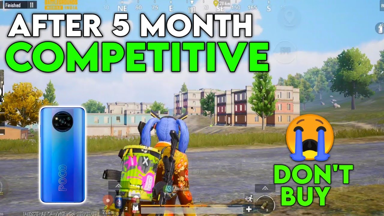 POCO X3 Pro After 5 Months Competitive Test With FPS METER 😱| Don't Buy? | POCO X3 Pro PUBG Test |