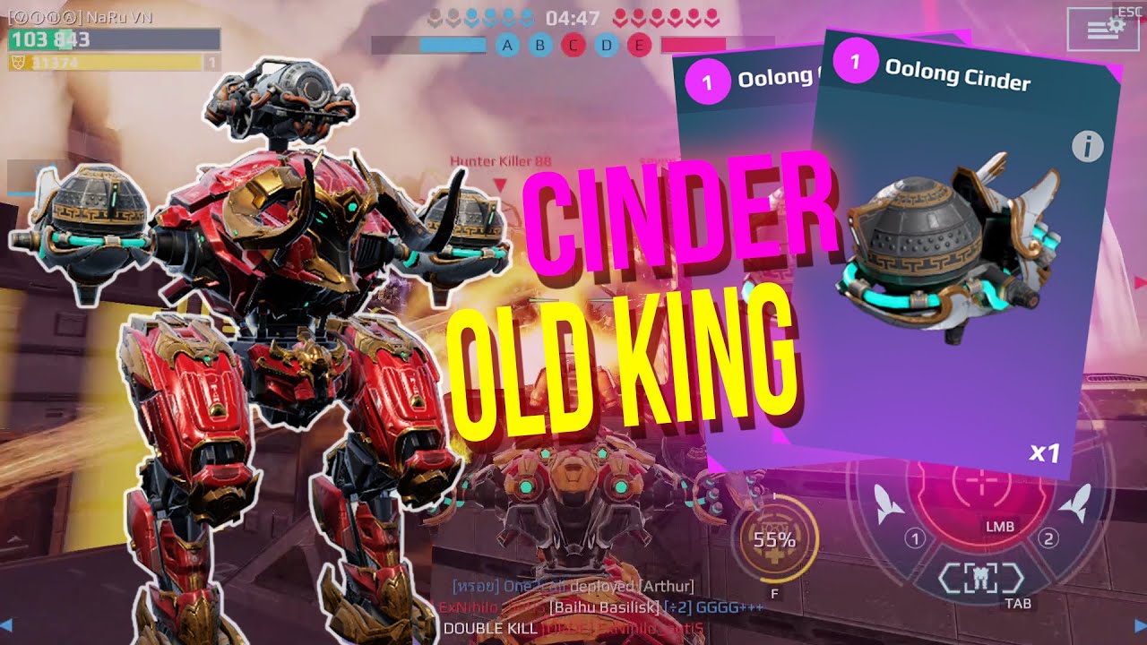 [WR] Titan Minos Cinder, an Old King on the battlefield in a new Titan meta │ War Robots Gameplay