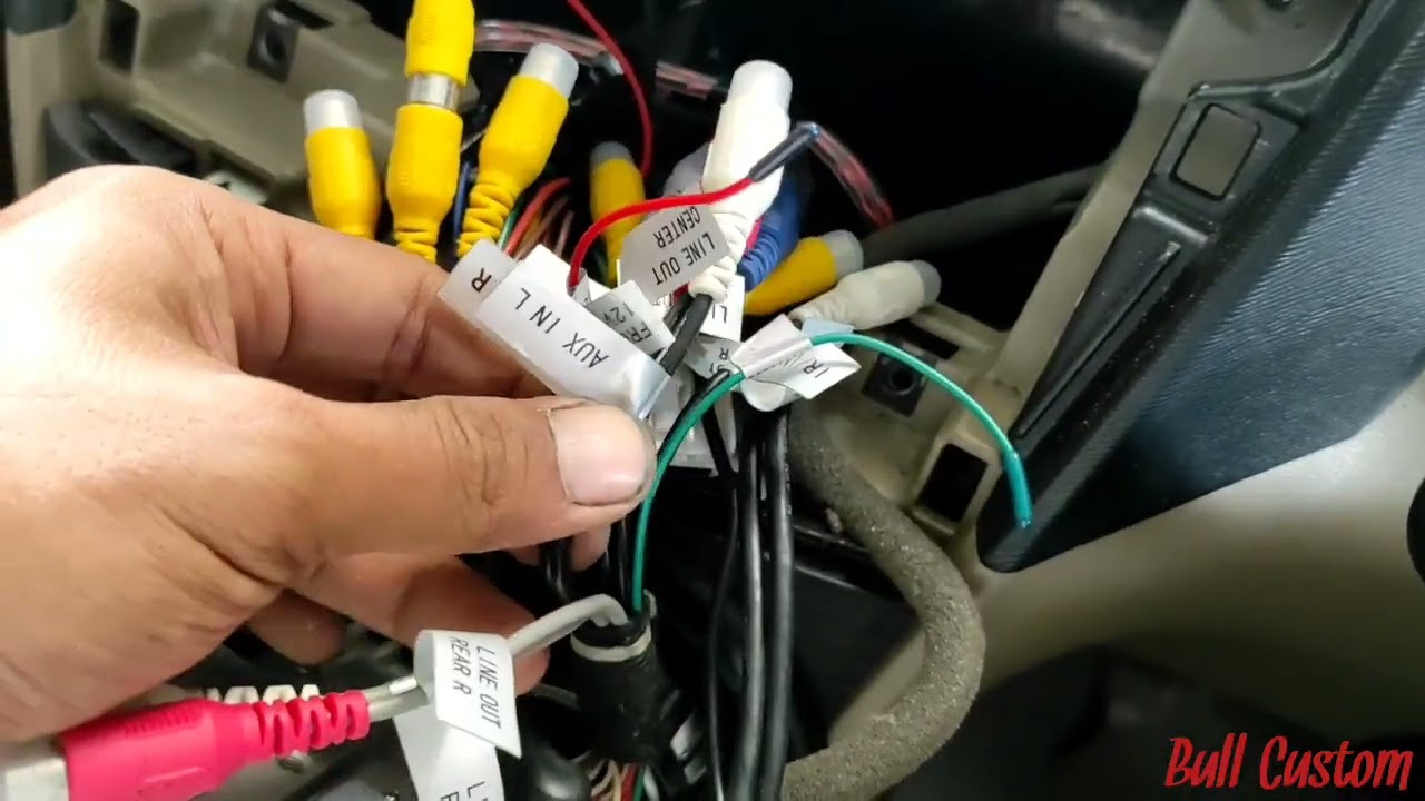 CARA PASANG KABEL SUBWOOFER DARI HEAD UNIT / RADIO MTECH