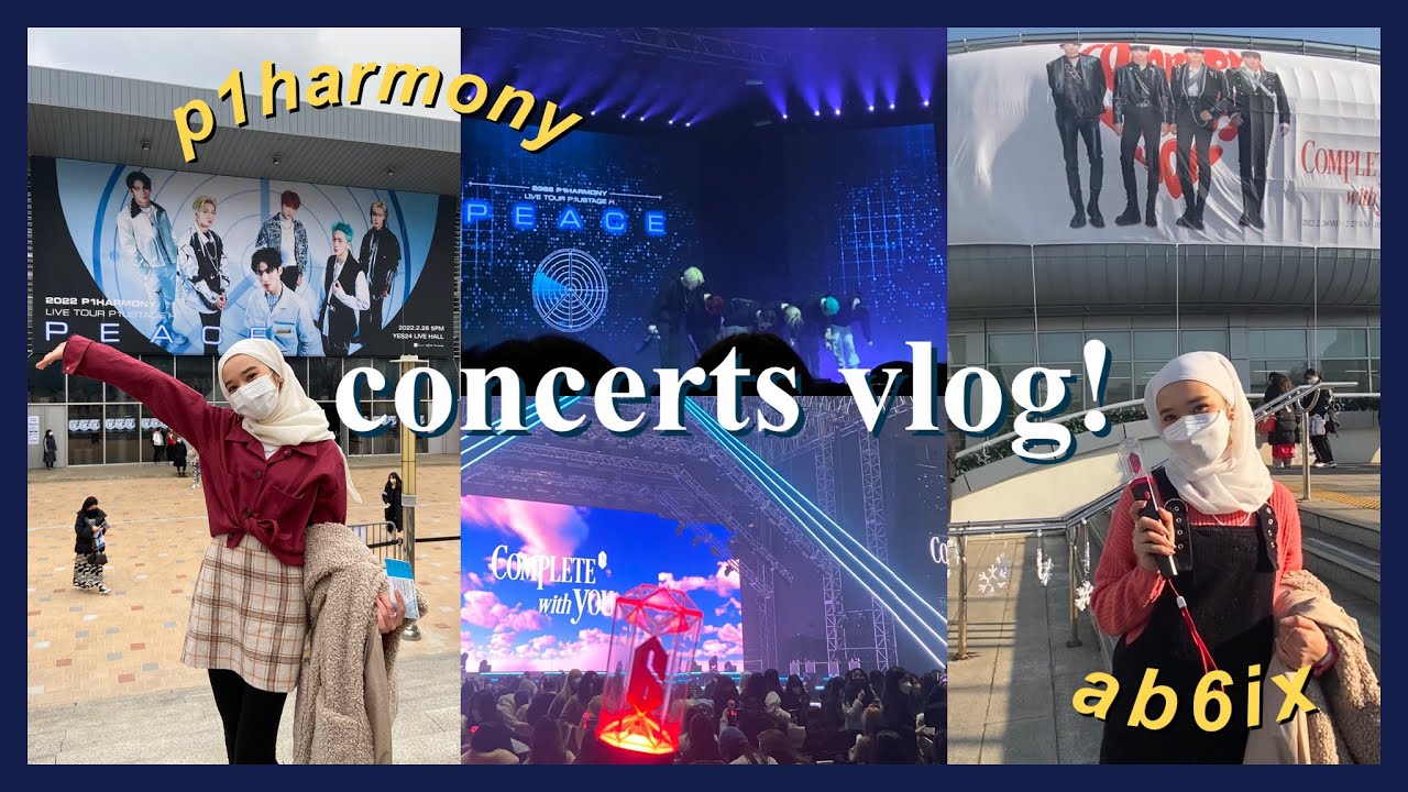 cc eng) went to p1harmony's concert for free!! & i finally met ab6ix!! | #Qislog 18