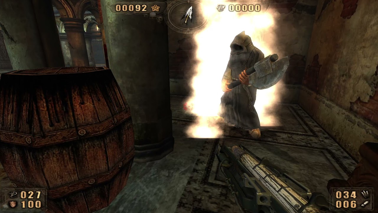 Painkiller - Atrium Complex (C1L2) - Trauma Stakegun Challenge