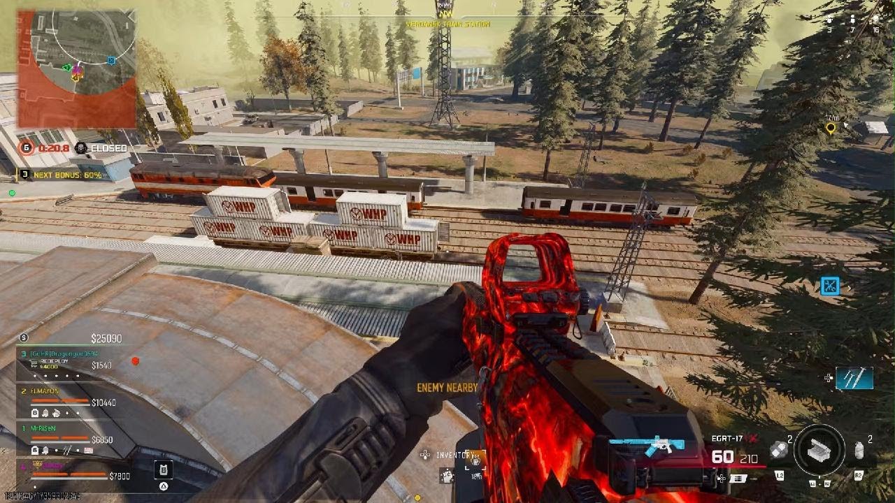 Fun 3 v 3 at train end game