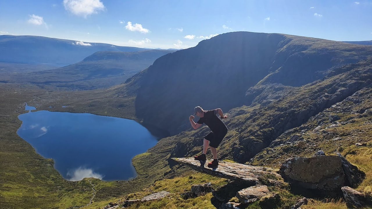 Aonach Beag Ridge 4 from Culra Bothy