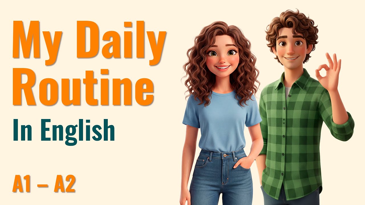 Daily Routine English Conversation | Slow Listening Practice for Beginners | English Podcast