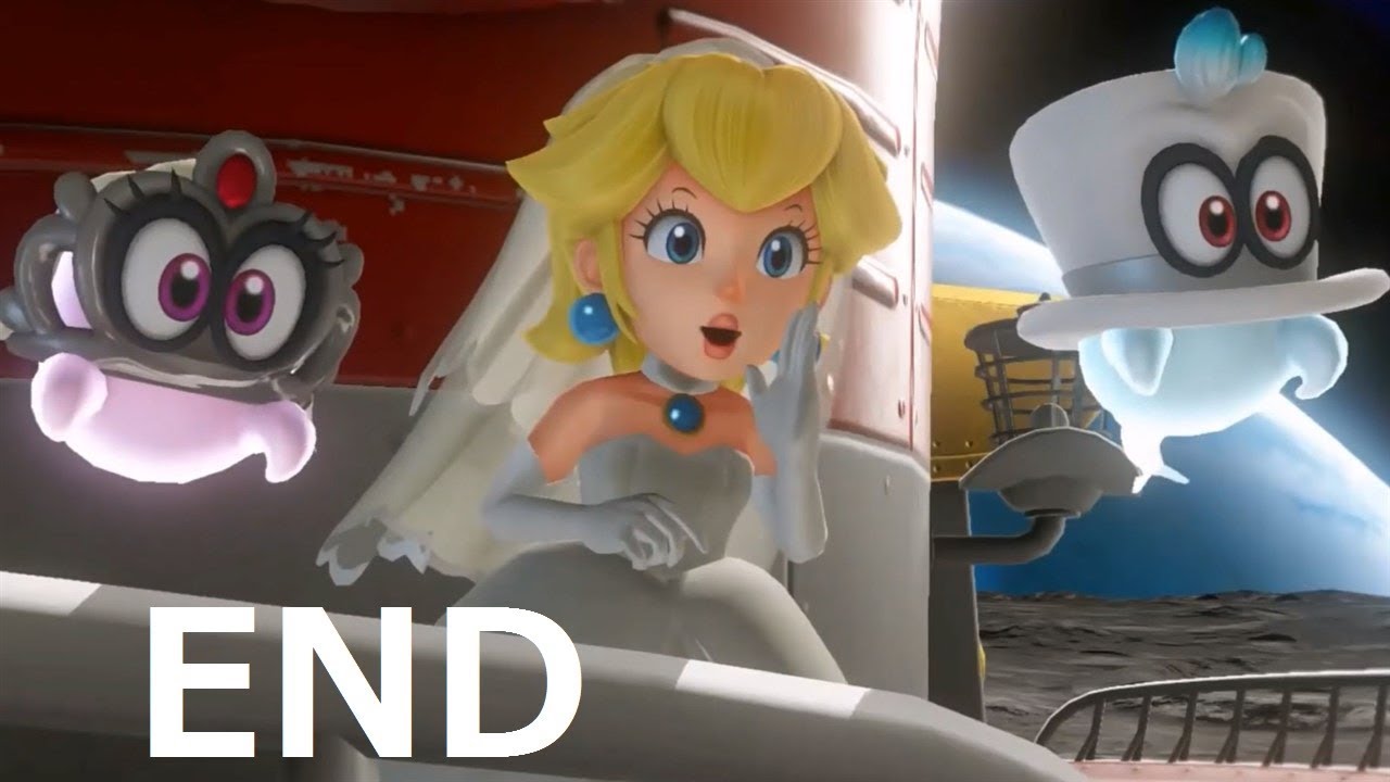 Super Mario Odyssey 廿 Final Boss & Ending (Cutscene Animation Movie)