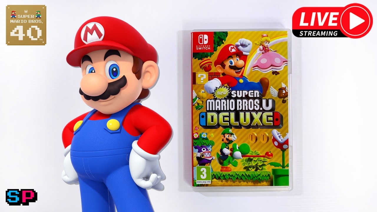 New Super Mario Bros. U Deluxe Gameplay (No Commentary)