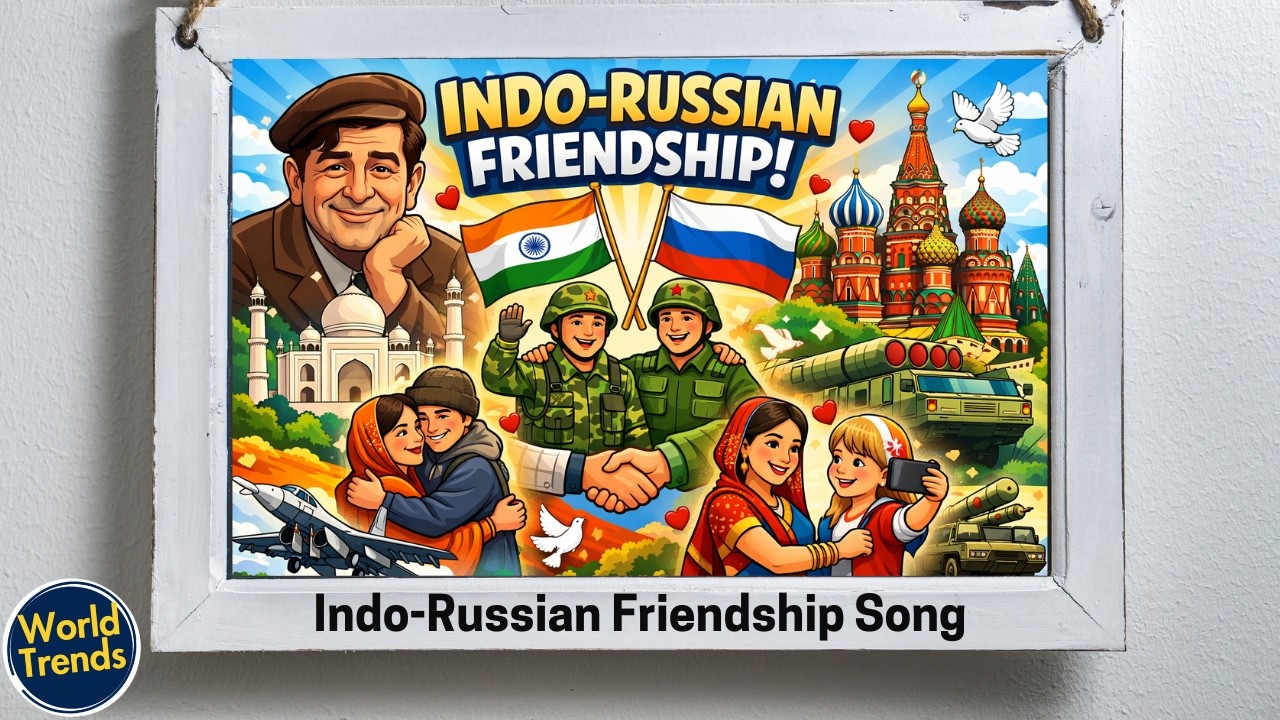 The Story behind Indo-Russian Friendship Song of 1955 titled 'To Indian Friends' | Indo-Russia |