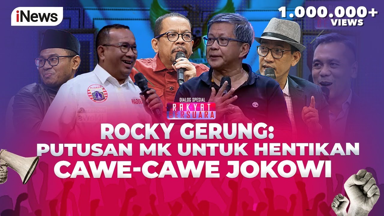 MK Ubah Aturan Pilkada, Rocky Gerung: Bukan untuk Anies atau PDIP - Rakyat Bersuara 20/08