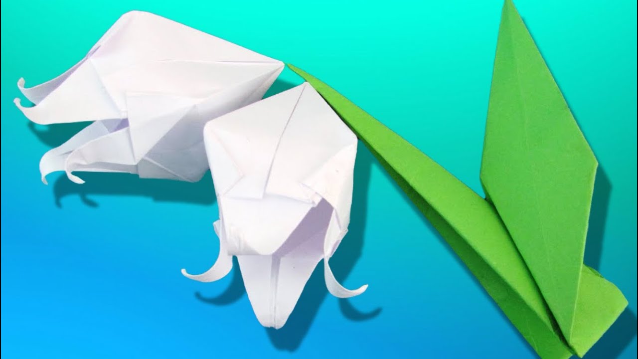 Origami : 🌷 Fleur de Muguet 💐