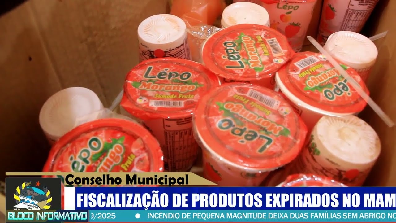 FISCALIZAÇÃO DE PRODUTOS EXPIRADOS NO MAM - CMVAM