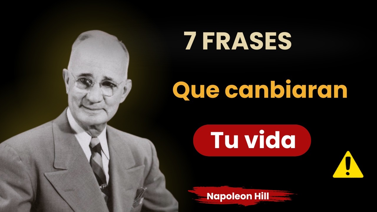 “El Poder de la Autosugestión  7 Frases de Napoleón hill