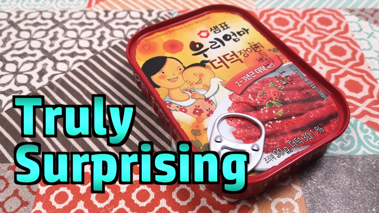 Bonnet Bellflower Root in Spicy Sauce - Weird Stuff in a Can # 165