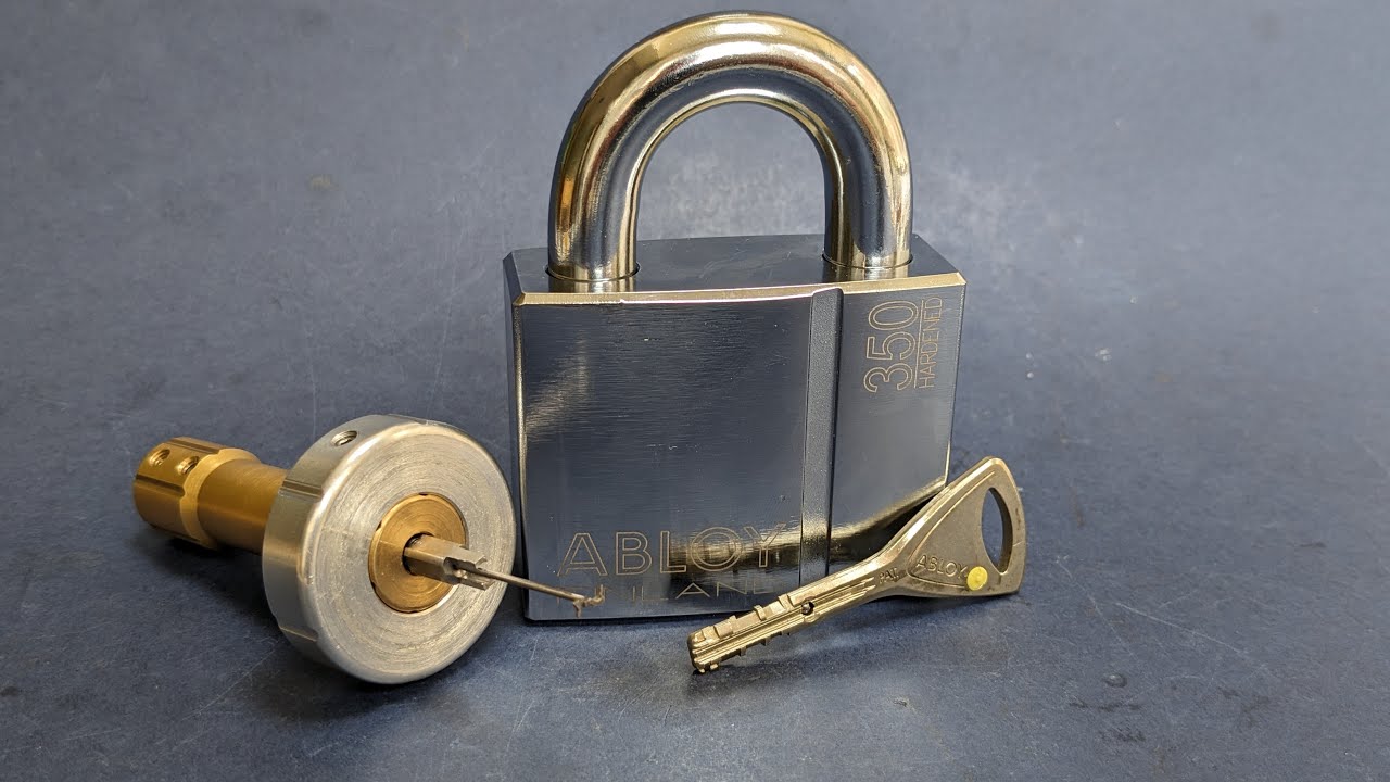 Abloy Protec2 разобран и разобран.