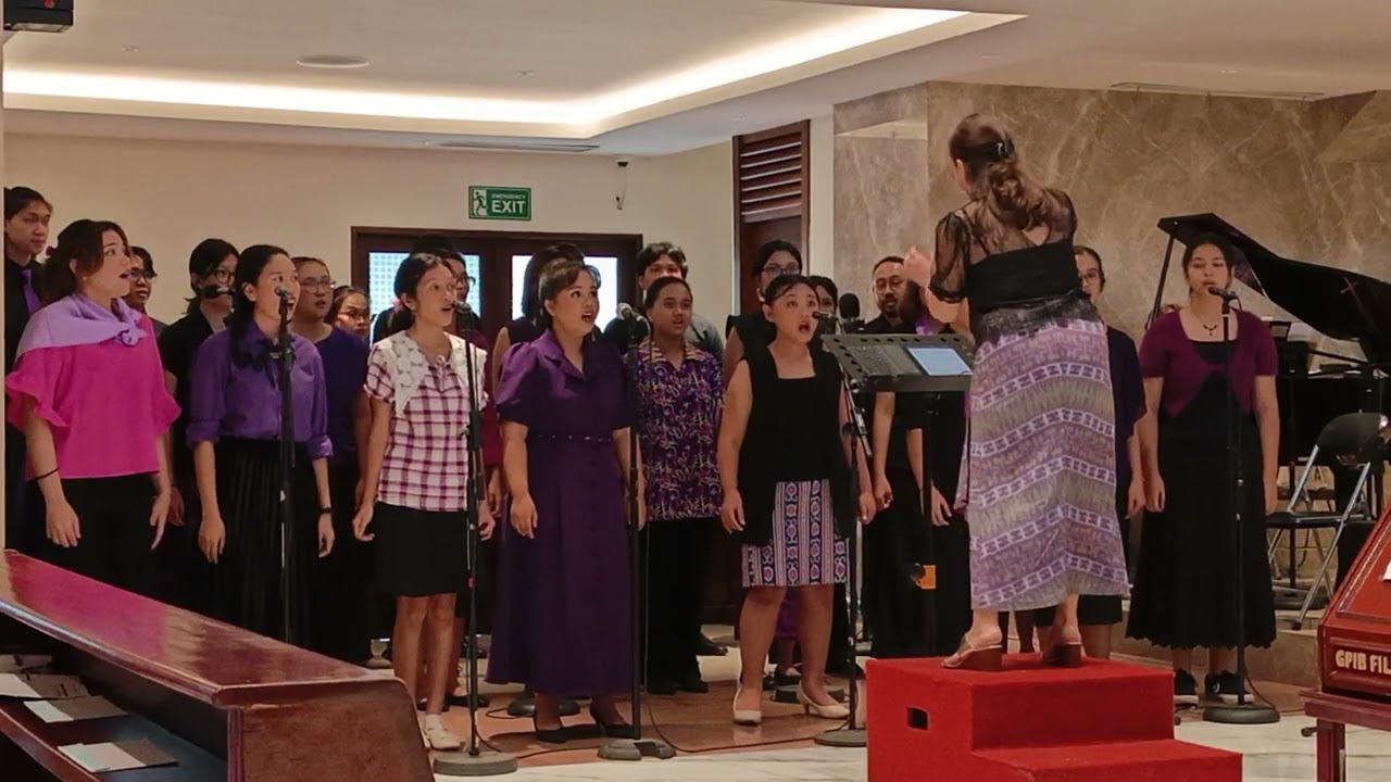 'Omnis Terra' PS.Filadelfia Youth Choir, GPIB Filadelfia-Bintaro