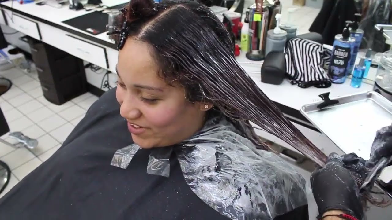 COMO PINTAR  EL CABELLO DE ROJO *paso a paso como pintar el pelo de *rojo XAVIER SANCHEZ