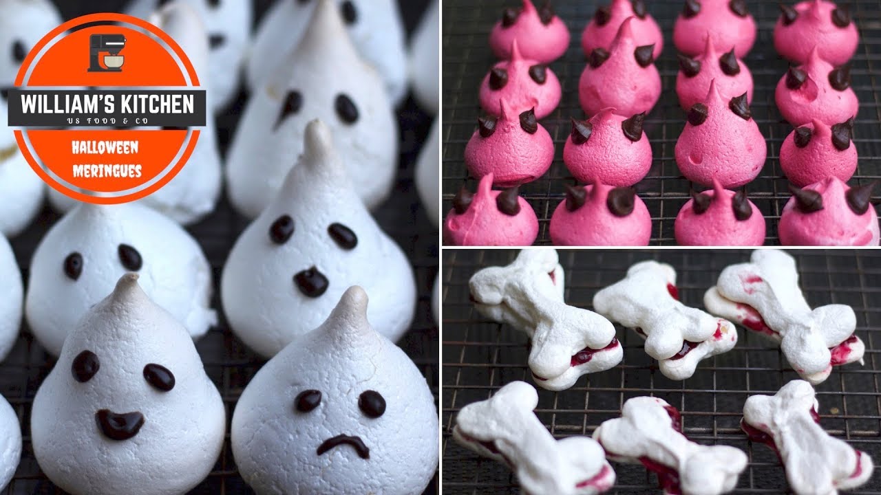 Recette des Meringues d'Halloween - William's Kitchen