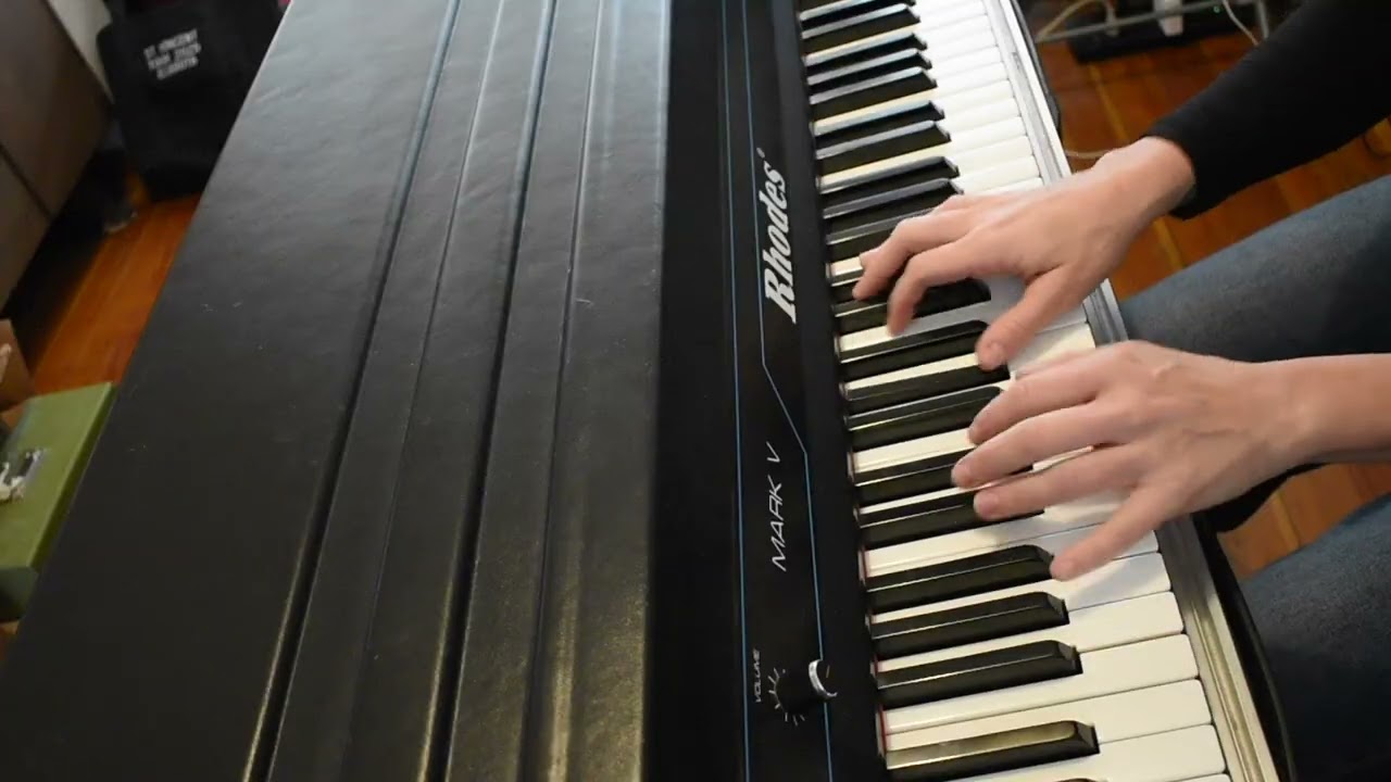 I'm selling this Rhodes Mark V Stage 73 73-Key Electric Piano 1984 - Black