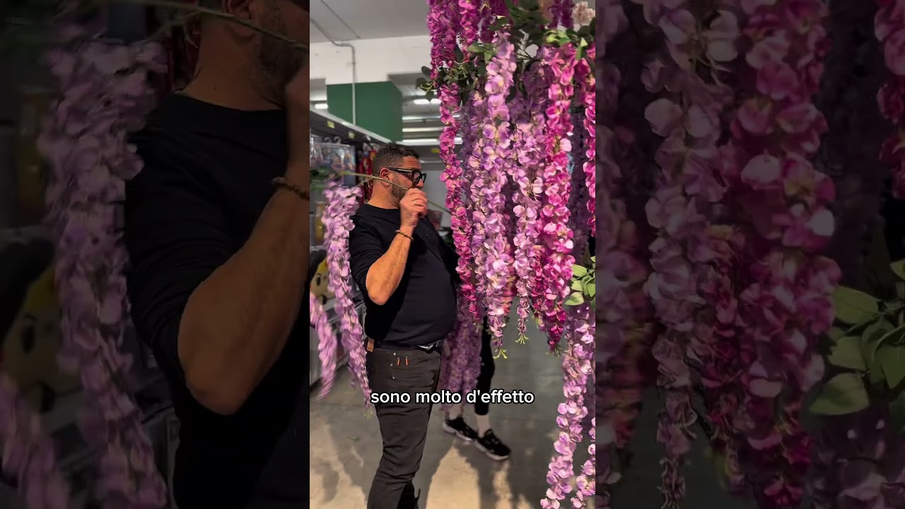 Un lampadario che incanta! 💡💜 | Agrusti ingrosso #allestimenti #primavera