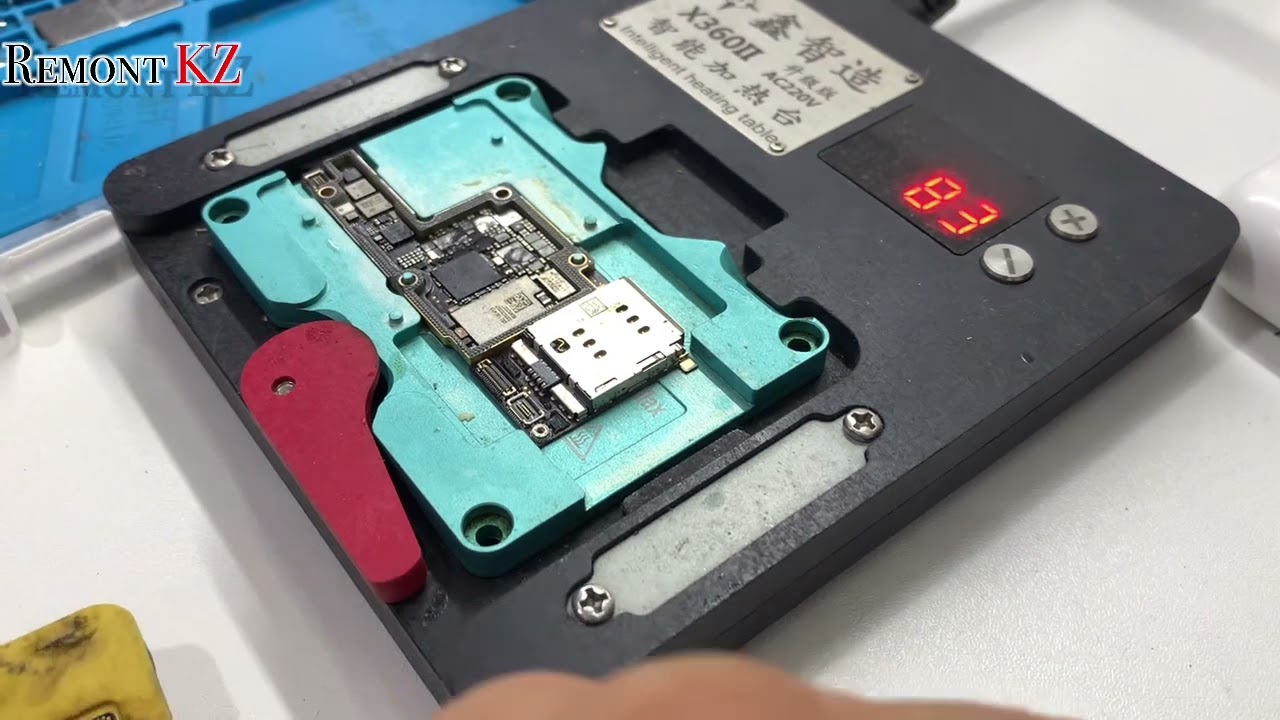 iPhone X нет звука, пропал звук. Восстановление цепочки аудиокодека