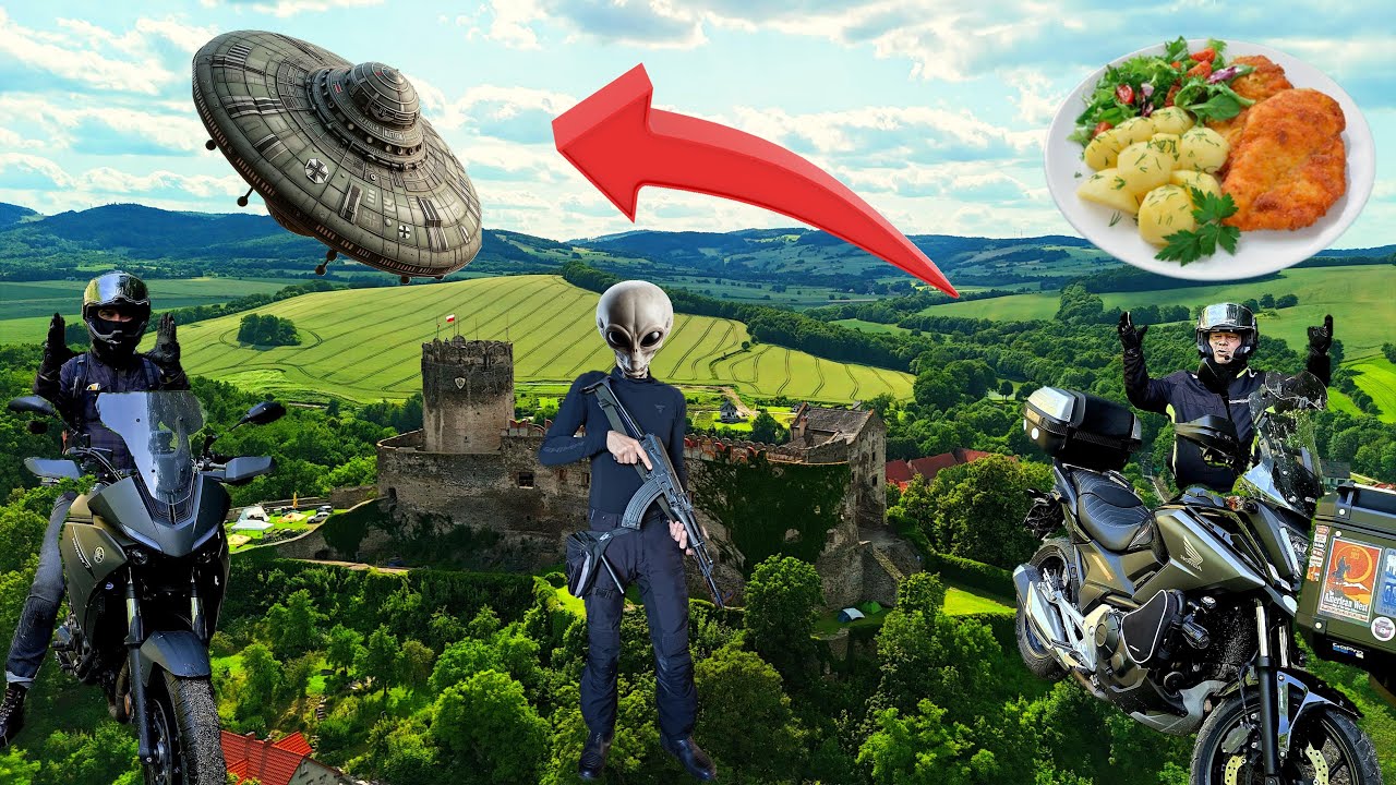 Twierdzowy Schabowy i Wunderwaffe - Góry Sowie motocyklem