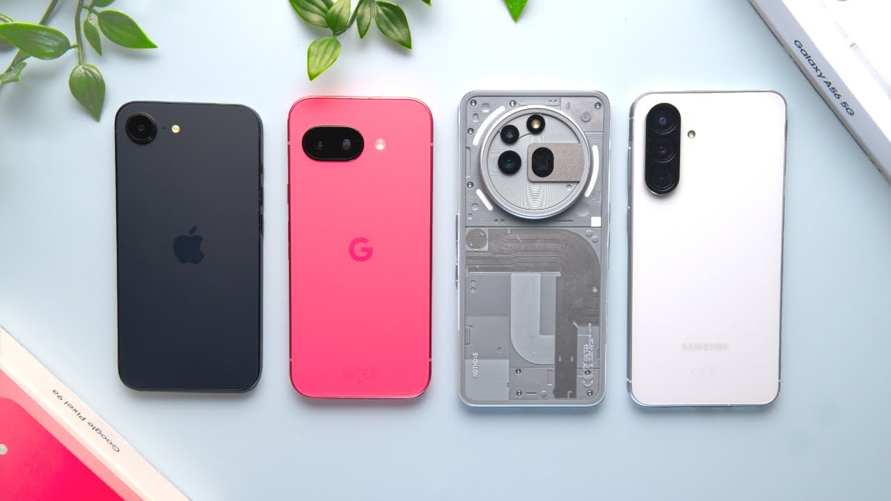 BEST Midrange: Pixel 9a vs Nothing (3a) Pro vs Samsung A56 vs iPhone 16e
