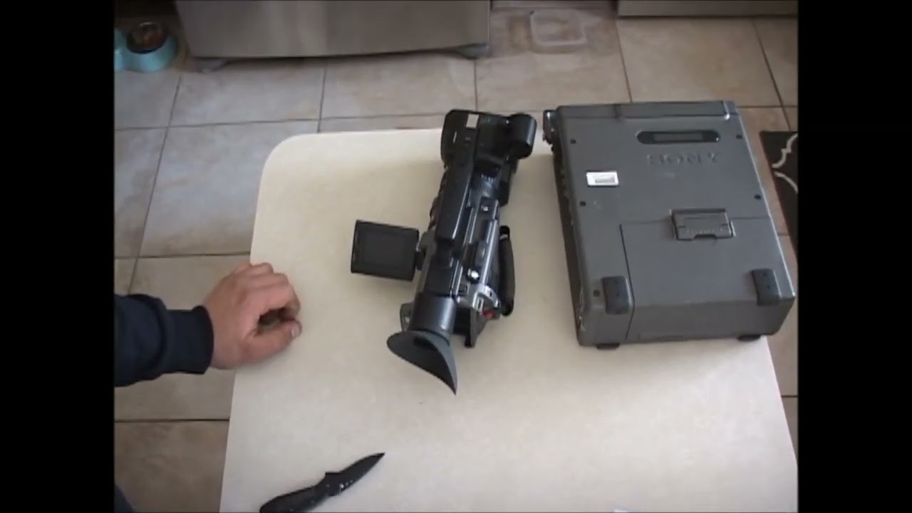 Sony DVCAM DSR-PD170 Camcorder and DSR-50 VCR Unboxing