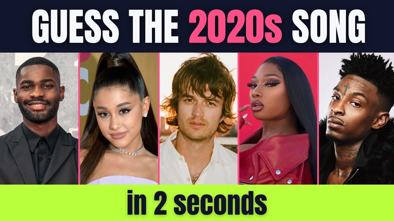 Guess the 2020s Song in 2 Seconds 🎵 | Music Quiz 2020&ndash;2026