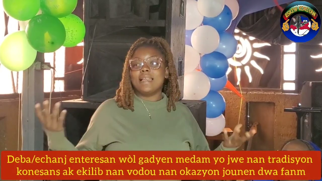 Echanj/deba fanm vodouyizan.Fanm se poto mitan nan vodou 