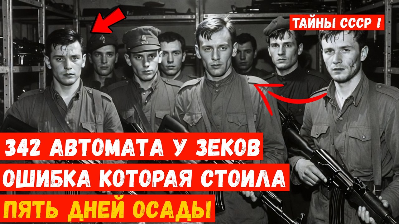 Как заключённые получили 342 автомата? Ошибка, которая стоила пяти дней осады