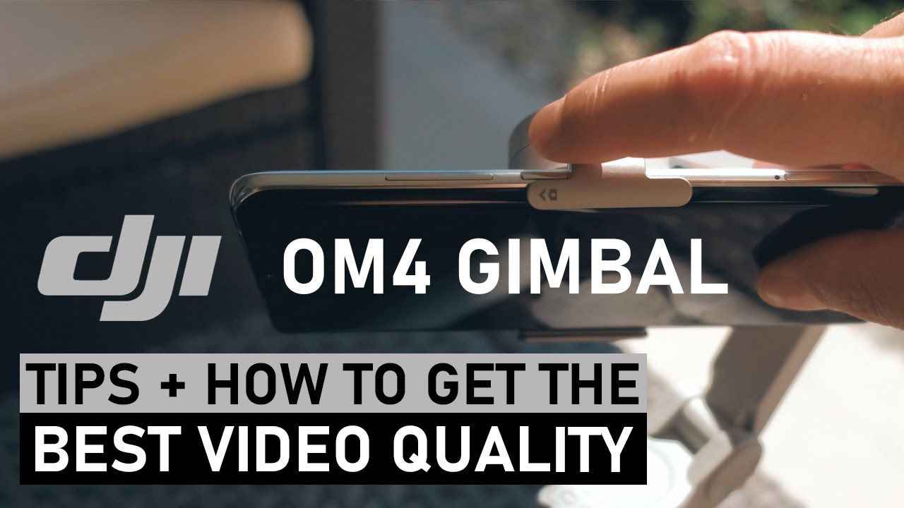 DJI OM4 Tips + The best video quality! #dji #smartphone